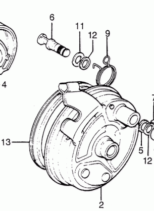 FRONT BRAKE PANEL