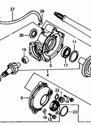 FINAL GEAR@REAR WHEEL    AXLE