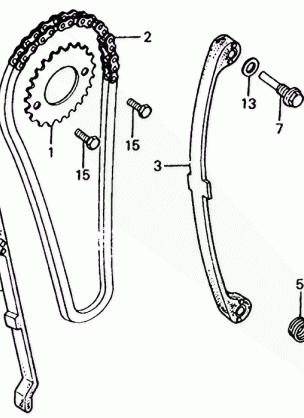 CAM CHAIN@TENSIONER