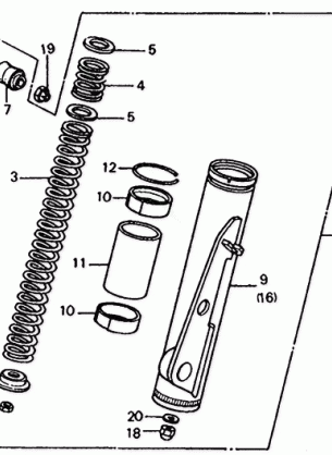 FRONT SHOCK ABSORBER