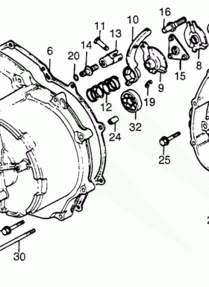 RIGHT CRANKCASE COVER