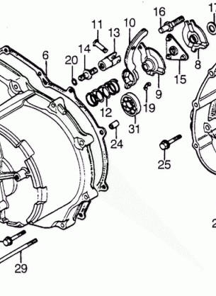 RIGHT CRANKCASE COVER