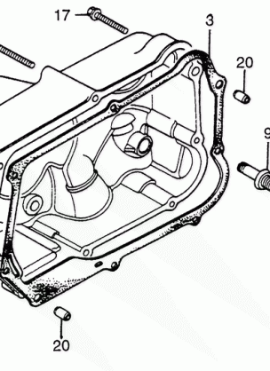 RIGHT CRANKCASE COVER