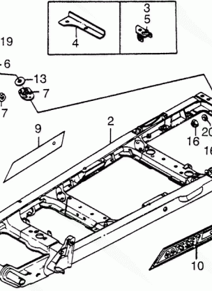 ENGINE MOUNT@FRAME