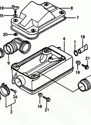 AIR CLEANER (83-85) 83-85