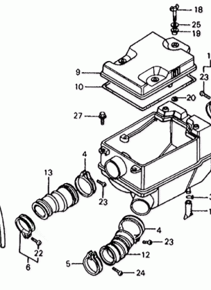 185S / 200 AIR CLEANER 83