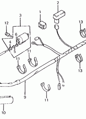 WIRE HARNESS 83-84