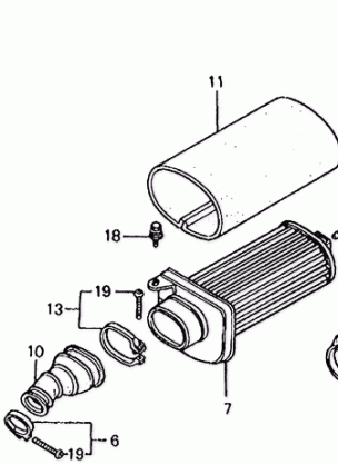 ATC185S AIR CLEANER 82