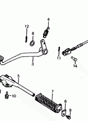 STEP@BRAKE PEDAL         @GEARSHIFT PEDAL