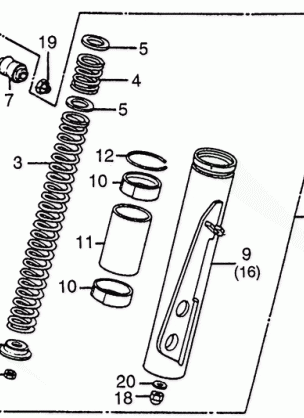 FRONT FORK 82