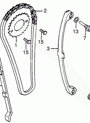 CAM CHAIN@TENSIONER