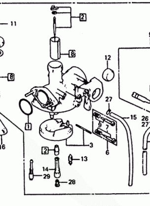 CARBURETOR 79-83