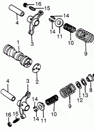 CAMSHAFT@VALVE