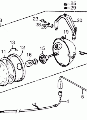 WIRE HARNESS@HEADLIGHT   @SWITCH@IGNITION COIL 80