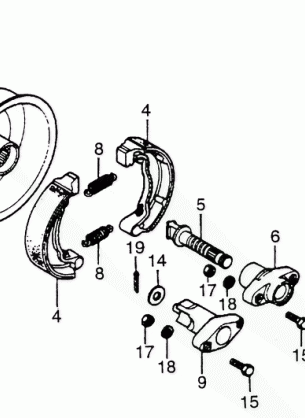 REAR BRAKE DRUM