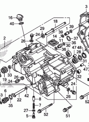 FRONT CRANKCASE COVER    (1)