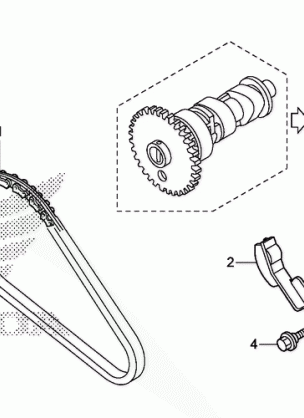 CAM CHAIN@TENSIONER