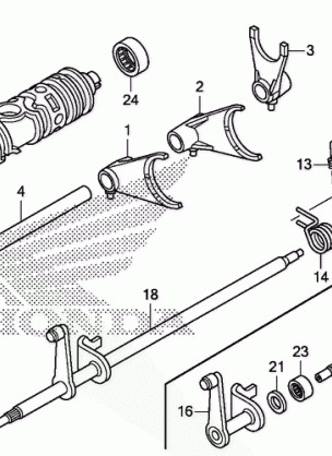 GEARSHIFT FORK (2)