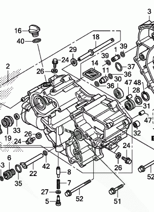 FRONT CRANKCASE COVER    (1)