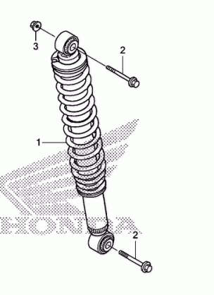 REAR SHOCK ABSORBER