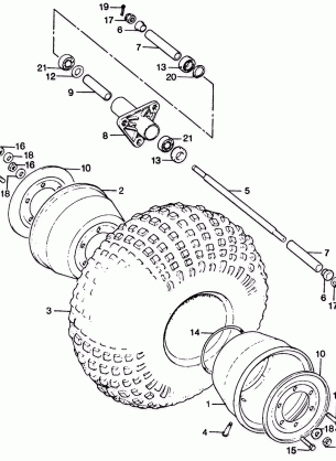 FRONT WHEEL@AXLE