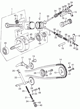 CAMSHAFT@CHAIN@CRANKSHAFT