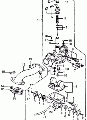 CARBURETOR@INLET PIPE