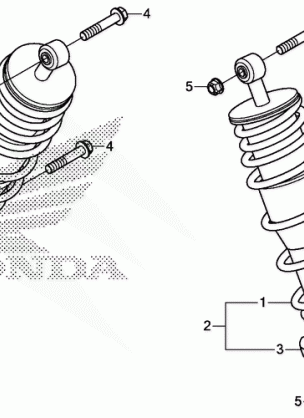 REAR SHOCK ABSORBER (1)