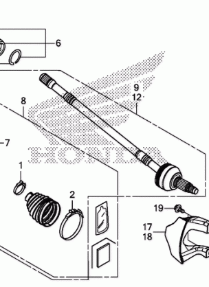 FRONT KNUCKLE@DRIVESHAFT