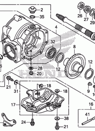 REAR FINAL GEAR