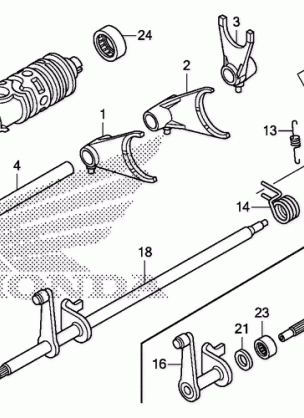 GEARSHIFT FORK (2)