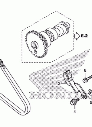 CAM CHAIN@TENSIONER