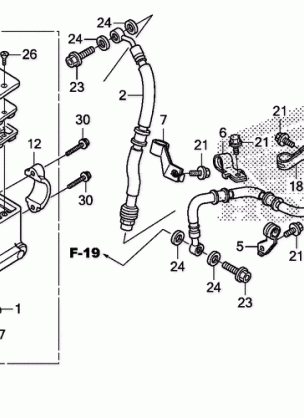 FRONT BRAKE MASTER       CYLINDER