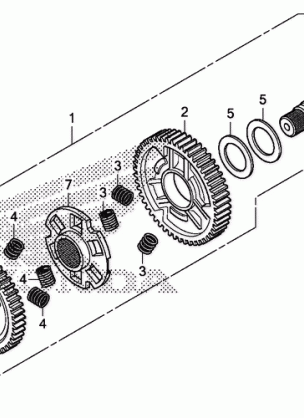 FINAL DRIVEN SHAFT