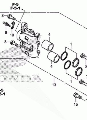 FRONT BRAKE CALIPER