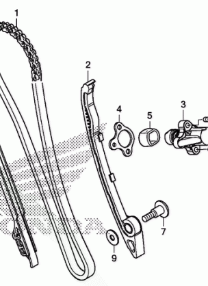 CAM CHAIN@TENSIONER