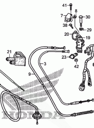 HANDLE LEVER@SWITCH@CABLE