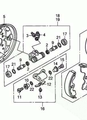 FRONT BRAKE PANEL