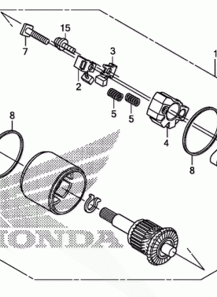 STARTING MOTOR