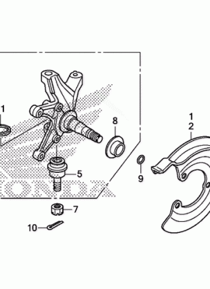 FRONT KNUCKLE (2WD)