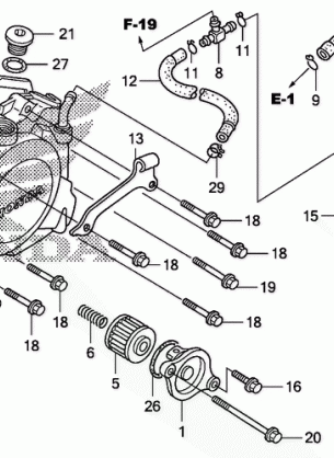 LEFT CRANKCASE COVER