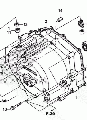 FRONT CRANKCASE COVER