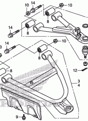 FRONT ARM (4WD)