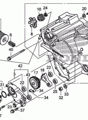 FRONT CRANKCASE COVER