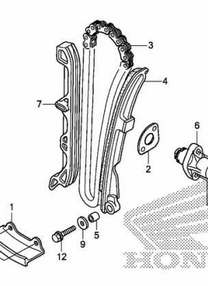 CAM CHAIN@TENSIONER