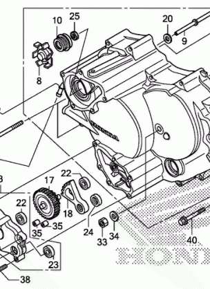 FRONT CRANKCASE COVER