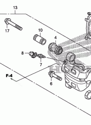 FRONT BRAKE CALIPER