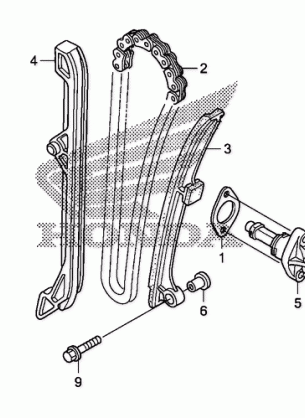 CAM CHAIN@TENSIONER