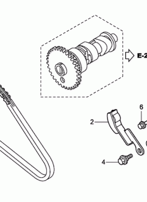 CAM CHAIN@TENSIONER