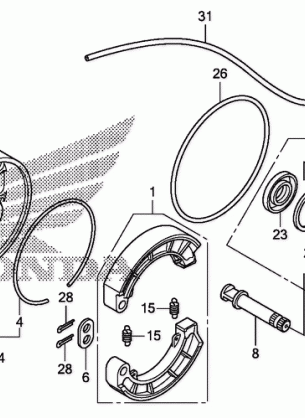 REAR BRAKE PANEL